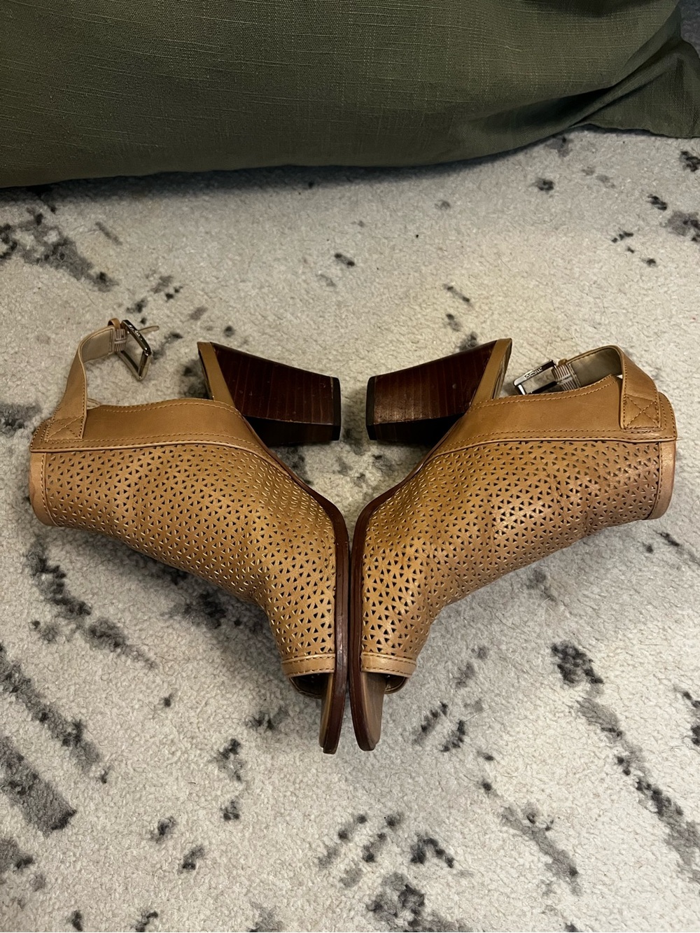 Sam Edelman Open Toed Booties - Picture 2 of 5